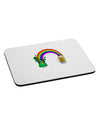 End Of The Rainbow - Beer Mousepad-TooLoud-White-Davson Sales