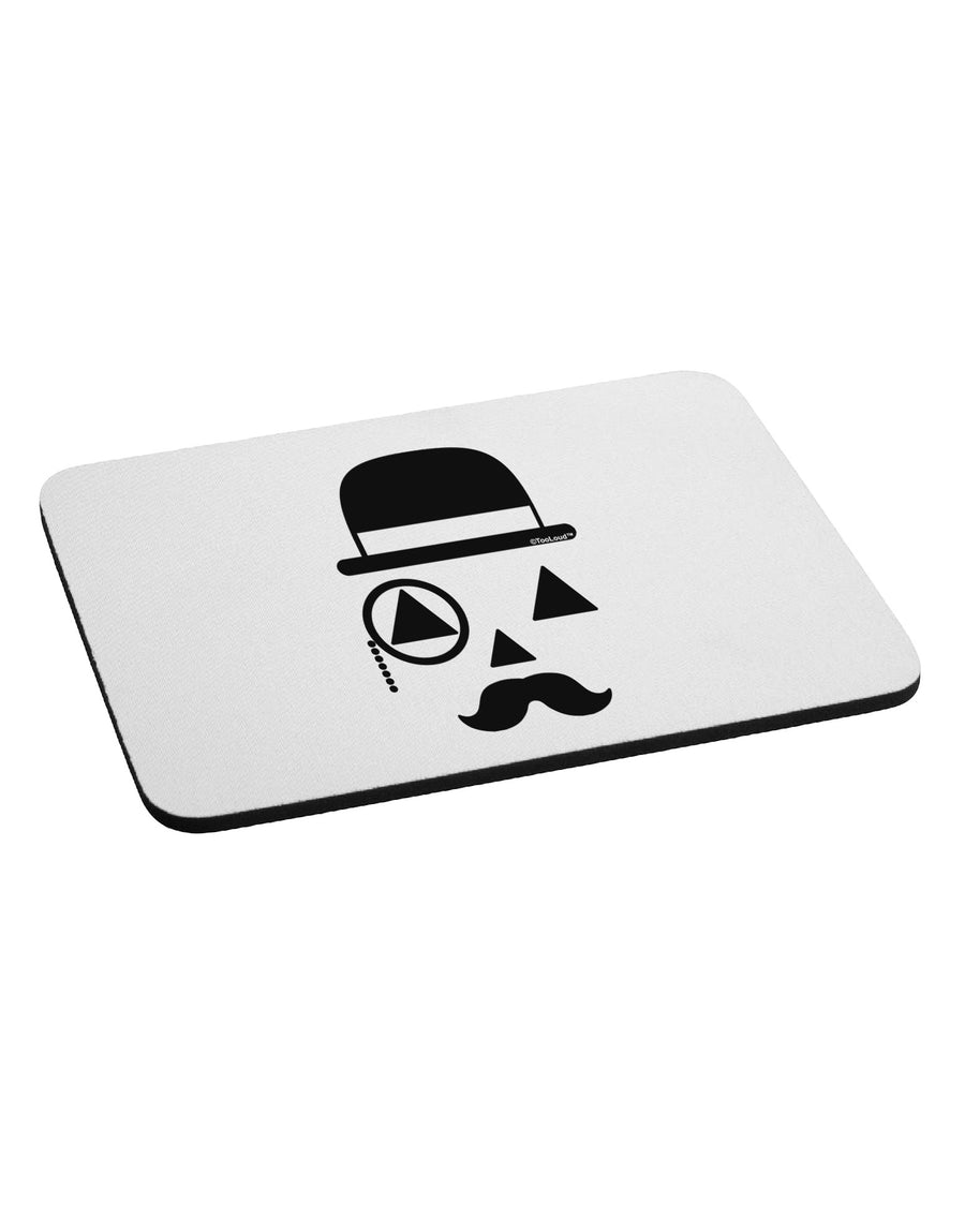 Gentleman Jack-o-lantern Mousepad-TooLoud-White-Davson Sales