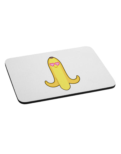 Infatuated Banana - Heart Eyes Mousepad by TooLoud-TooLoud-White-Davson Sales