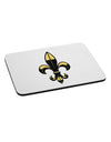 Golden Fleur de Lis Mousepad-TooLoud-White-Davson Sales