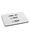 Choose One Unchecked Mousepad-TooLoud-White-Davson Sales