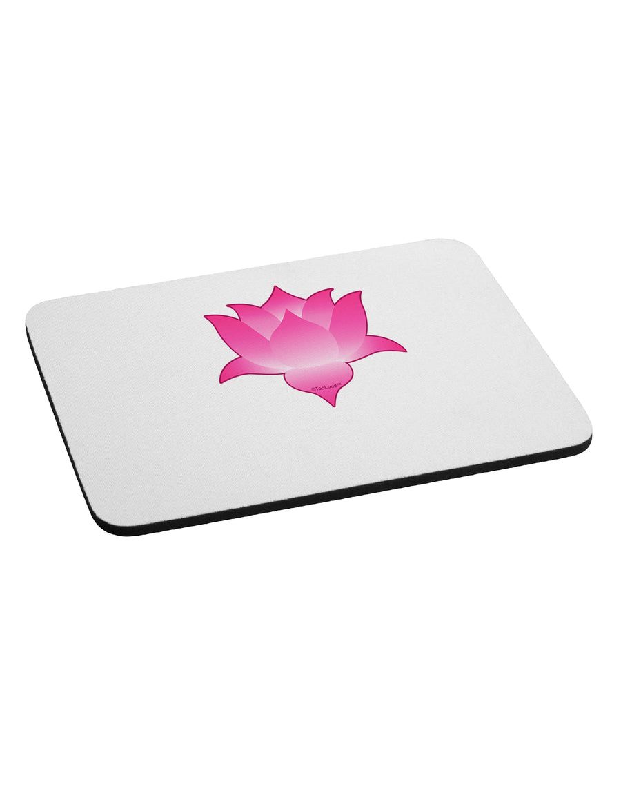 Lotus Flower Design Gradient Mousepad by TooLoud-TooLoud-White-Davson Sales