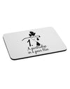 Partridge In A Pear Tree Text Mousepad-TooLoud-White-Davson Sales