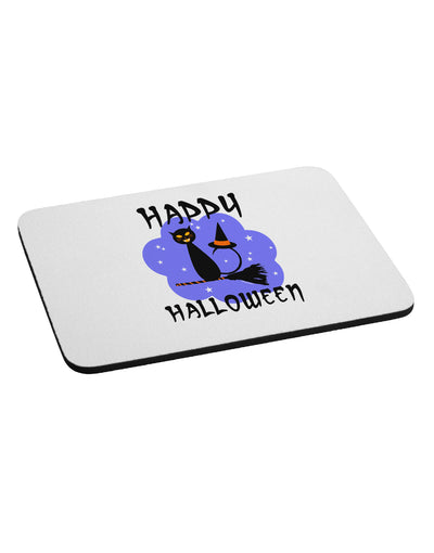 Witch Cat Mousepad-TooLoud-White-Davson Sales