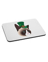 Leprechaun Disgruntled Cat Mousepad-TooLoud-White-Davson Sales