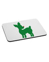 Cute Red and Green Rudolph - Christmas Mousepad by TooLoud-TooLoud-White-Davson Sales