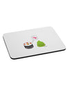 Cute Sushi and Wasabi Love Mousepad by TooLoud-TooLoud-White-Davson Sales