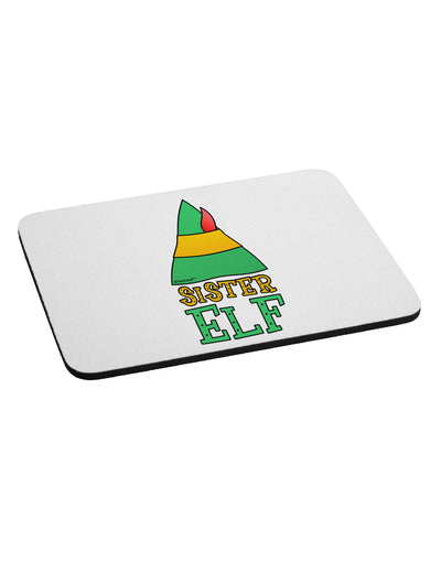 Matching Christmas Design - Elf Family - Sister Elf Mousepad by TooLoud-TooLoud-White-Davson Sales