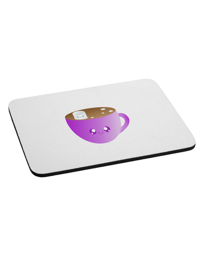 Cute Hot Cocoa Christmas Mousepad-TooLoud-White-Davson Sales