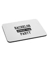 Bachelor Party Drinking Team Mousepad-TooLoud-White-Davson Sales