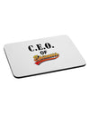 CEO Of Epicness Mousepad-TooLoud-White-Davson Sales