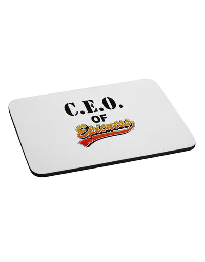 CEO Of Epicness Mousepad-TooLoud-White-Davson Sales