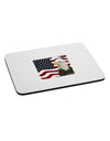 Patriotic USA Flag with Bald Eagle Mousepad by TooLoud-TooLoud-White-Davson Sales