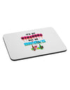 Birthday - Buy Me Drinks Mousepad-TooLoud-White-Davson Sales