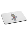 Cute Robot Male Mousepad by TooLoud-TooLoud-White-Davson Sales