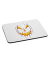 Scary Glow Evil Jack O Lantern Pumpkin Mousepad-TooLoud-White-Davson Sales