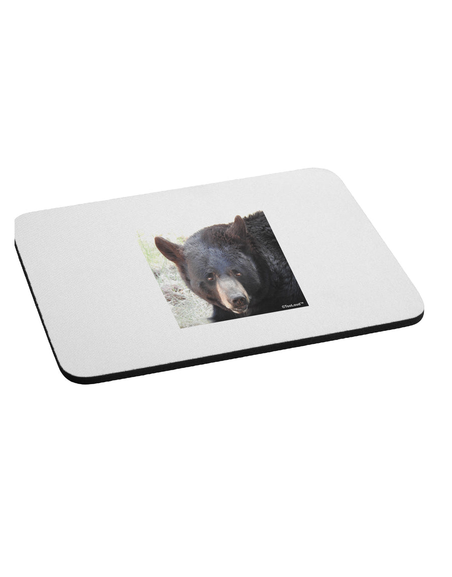 Staring Black Bear Mousepad-TooLoud-White-Davson Sales