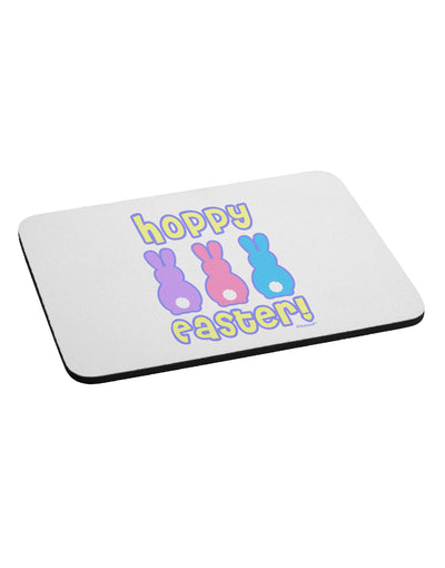 Three Easter Bunnies - Hoppy Easter Mousepad by TooLoud-TooLoud-White-Davson Sales