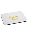 Birthday Squad Text Mousepad by TooLoud-TooLoud-White-Davson Sales