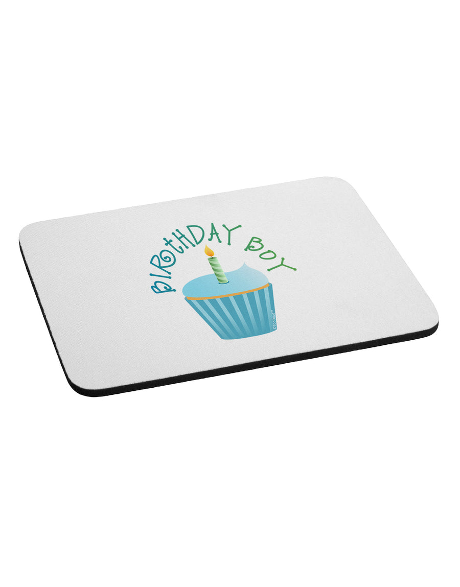 Birthday Boy - Candle Cupcake Mousepad by TooLoud-TooLoud-White-Davson Sales