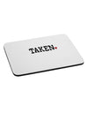 Taken Mousepad by TooLoud-TooLoud-White-Davson Sales