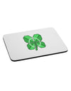 Pixel Four Leaf Clover Mousepad-TooLoud-White-Davson Sales