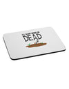 Sleep When Dead Mousepad-TooLoud-White-Davson Sales