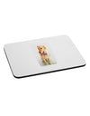 Golden Retriever Watercolor Mousepad-TooLoud-White-Davson Sales