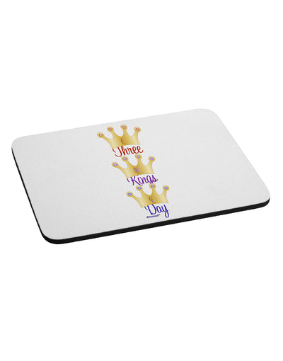 Three Kings Day - C M B Crowns Mousepad by TooLoud-TooLoud-White-Davson Sales