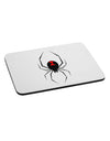 Black Widow Spider Design Mousepad-TooLoud-White-Davson Sales