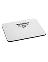 World's Most Mediocre Boss - Boss Day Mousepad-TooLoud-White-Davson Sales