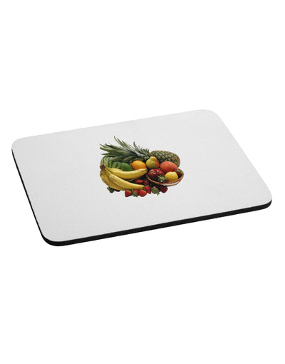 Fruit Basket Still Life Mousepad-TooLoud-White-Davson Sales