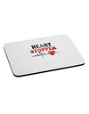 Heart Stopper Mousepad-TooLoud-White-Davson Sales