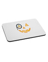 Monocle Jack-o-Lantern Color Mousepad-TooLoud-White-Davson Sales