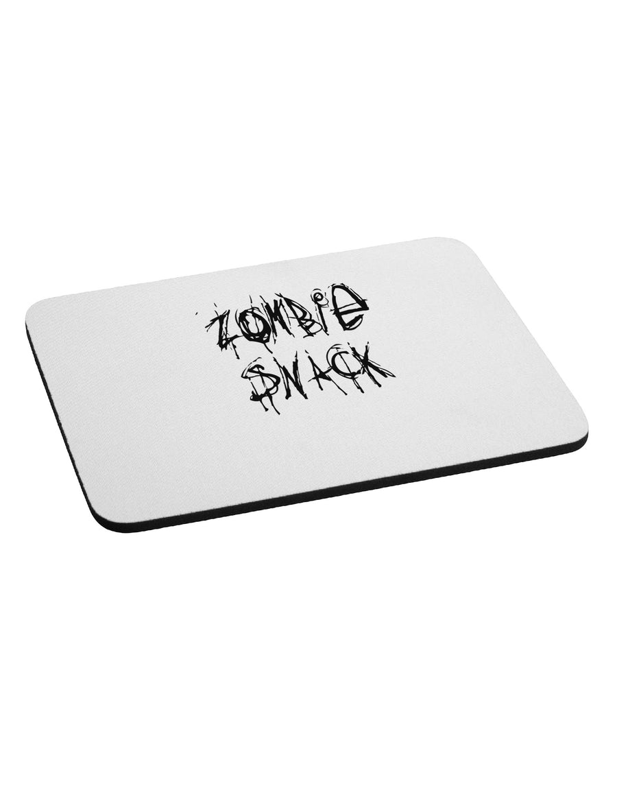 Zombie Snack - Zombie Apocalypse Mousepad-TooLoud-White-Davson Sales