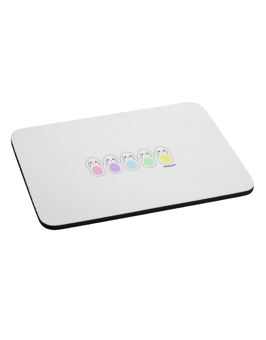 Cute Pastel Bunnies Mousepad by TooLoud-TooLoud-White-Davson Sales