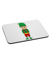 Cute Christmas Elf Boy Mousepad-TooLoud-White-Davson Sales