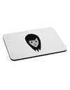 Cute Pixel Vampire Female Mousepad-TooLoud-White-Davson Sales