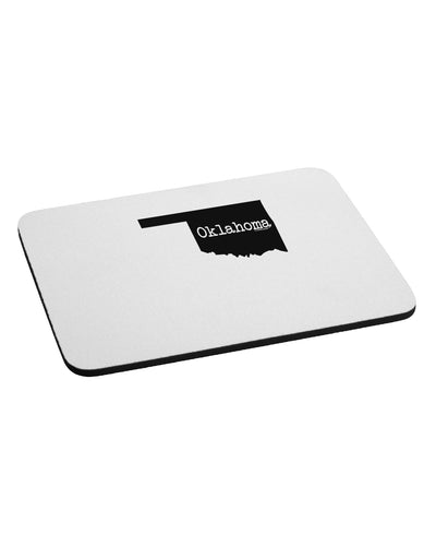 Oklahoma - United States Shape Mousepad by TooLoud-TooLoud-White-Davson Sales