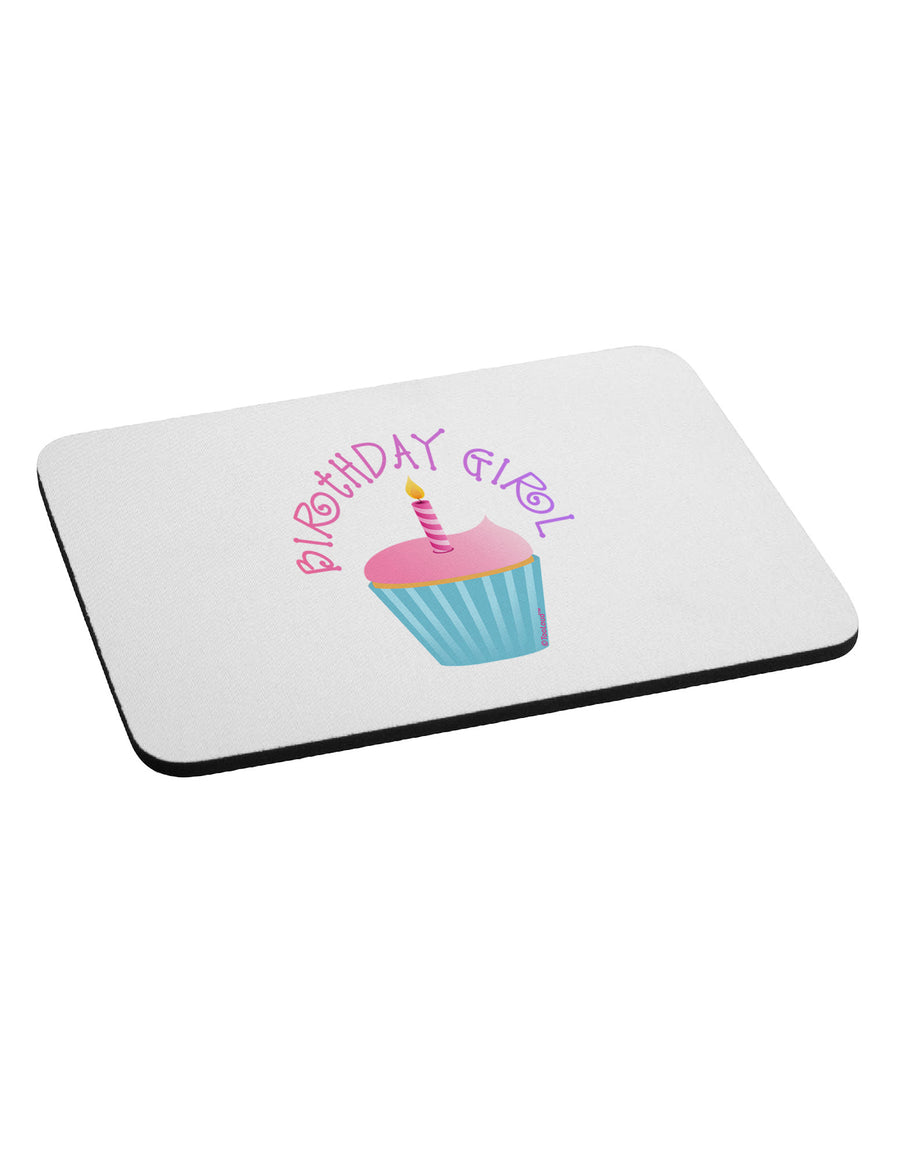 Birthday Girl - Candle Cupcake Mousepad by TooLoud-TooLoud-White-Davson Sales