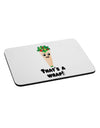 Thats A Wrap Cute Wrap Mousepad-TooLoud-White-Davson Sales