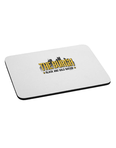 The Burgh Mousepad-TooLoud-White-Davson Sales