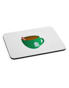 Cute Christmas Drink Hot Tea Mousepad-TooLoud-White-Davson Sales