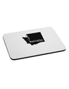 Washington - United States Shape Mousepad-TooLoud-White-Davson Sales