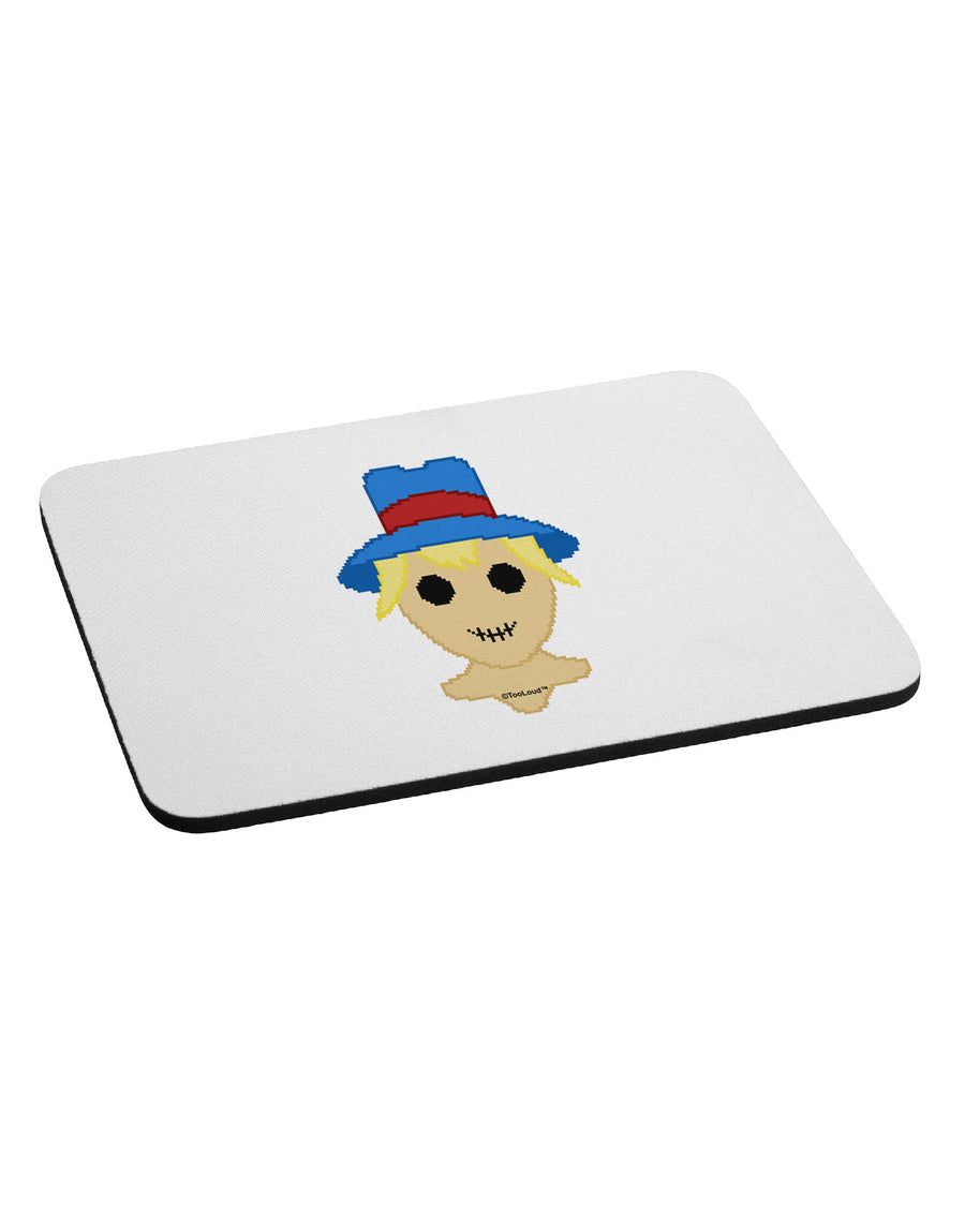 Cute Pixel Scarecrow Mousepad-TooLoud-White-Davson Sales