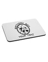 Personalized Birthday Boy Space with Customizable Name Mousepad-TooLoud-White-Davson Sales