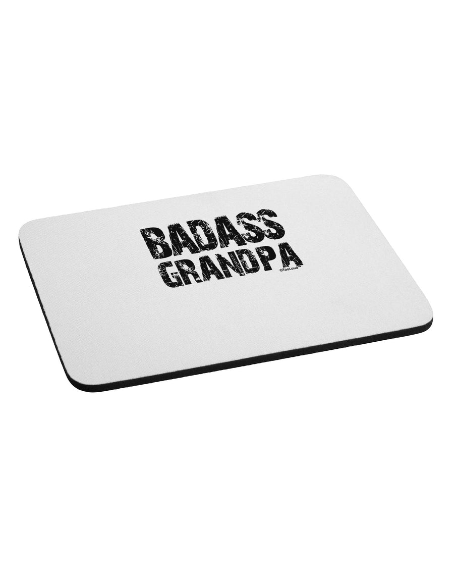 Badass Grandpa Mousepad by TooLoud-TooLoud-White-Davson Sales