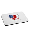 United States Cutout - American Flag Design Mousepad by TooLoud-TooLoud-White-Davson Sales