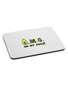 OMG - Oh My Guac - Guacamole Design Mousepad by TooLoud-TooLoud-White-Davson Sales