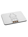 Pirate Captain Costume Silver Mousepad-TooLoud-White-Davson Sales